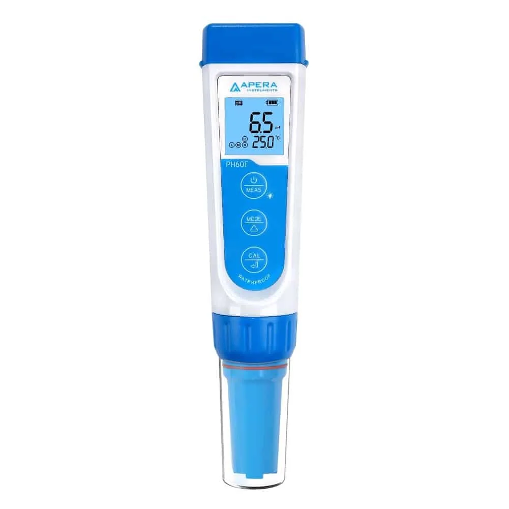 PH60F Premium pH Pocket Meter with Flat Electrode